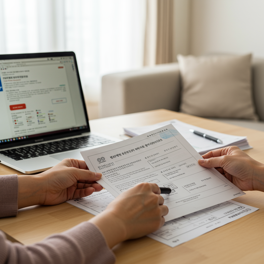 출산급여 신청 방법